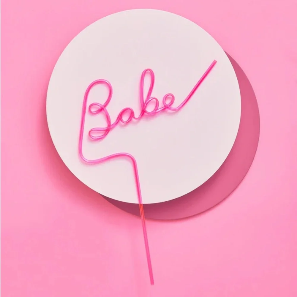 Bachelorette disco hen straws party favors xo fetti